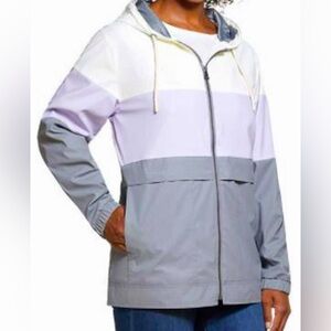 Original Women’s Weatherproof Vintage Wind Breaker/ Rain Jacket with Hood.